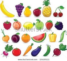 236x217 best cartoon vegetables images backyard garden ideas, potager - Vegetables Cartoon Drawing