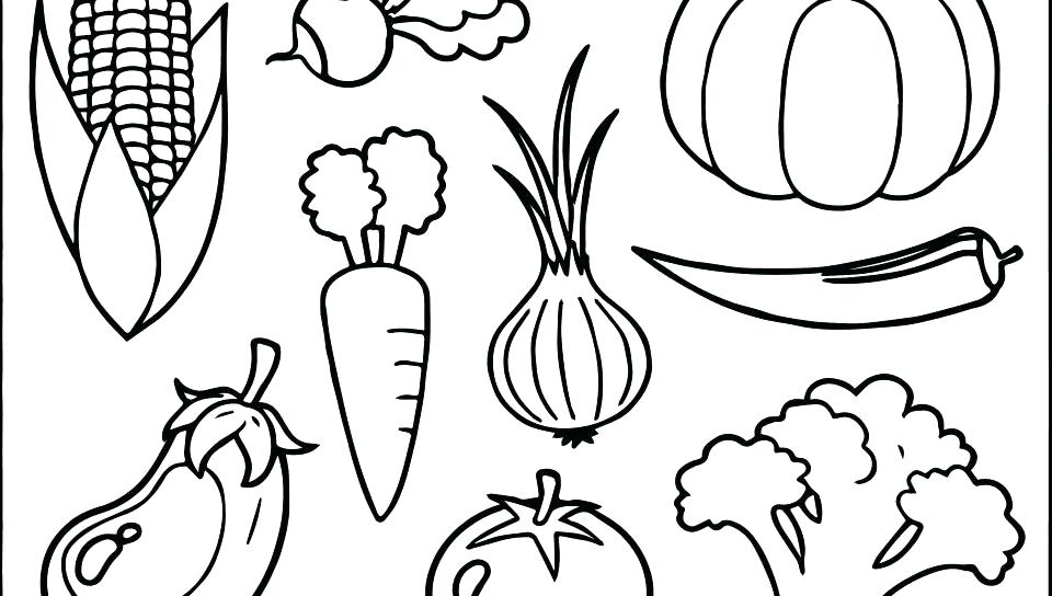 960x544 fruit and vegetables drawing at getdrawings com free for personal - Veggie Drawings