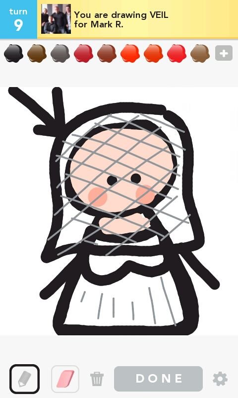 480x800 veil drawings - Veil Drawing