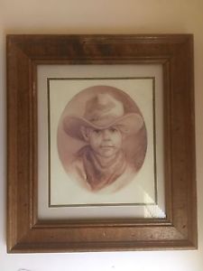 225x300 vintage vel miller wood framed x mountable picture - Vel Miller Drawings