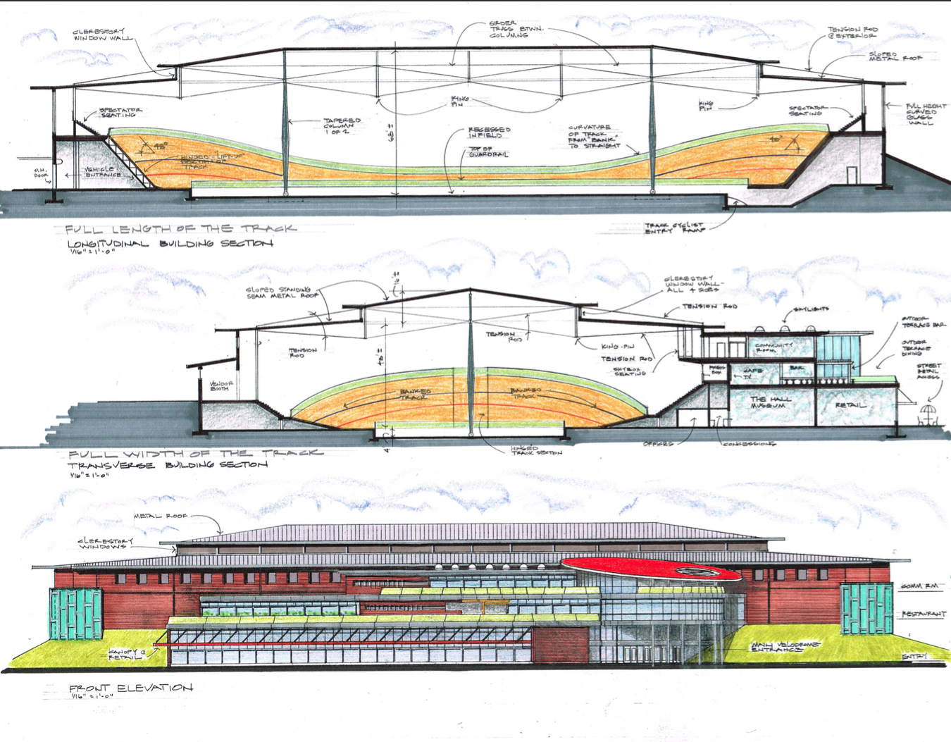 1350x1053 velodrome proposal still alive for shoreham yards the journal - Velodrome Drawing