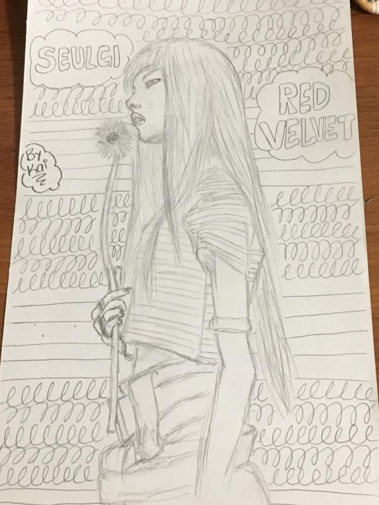 768x1024 Seulgi Drawings Red Velvet Amino - Velvet Drawing