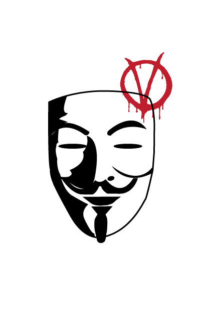 423x647 V For Vendetta Drawing On Behance - Vendetta Drawing