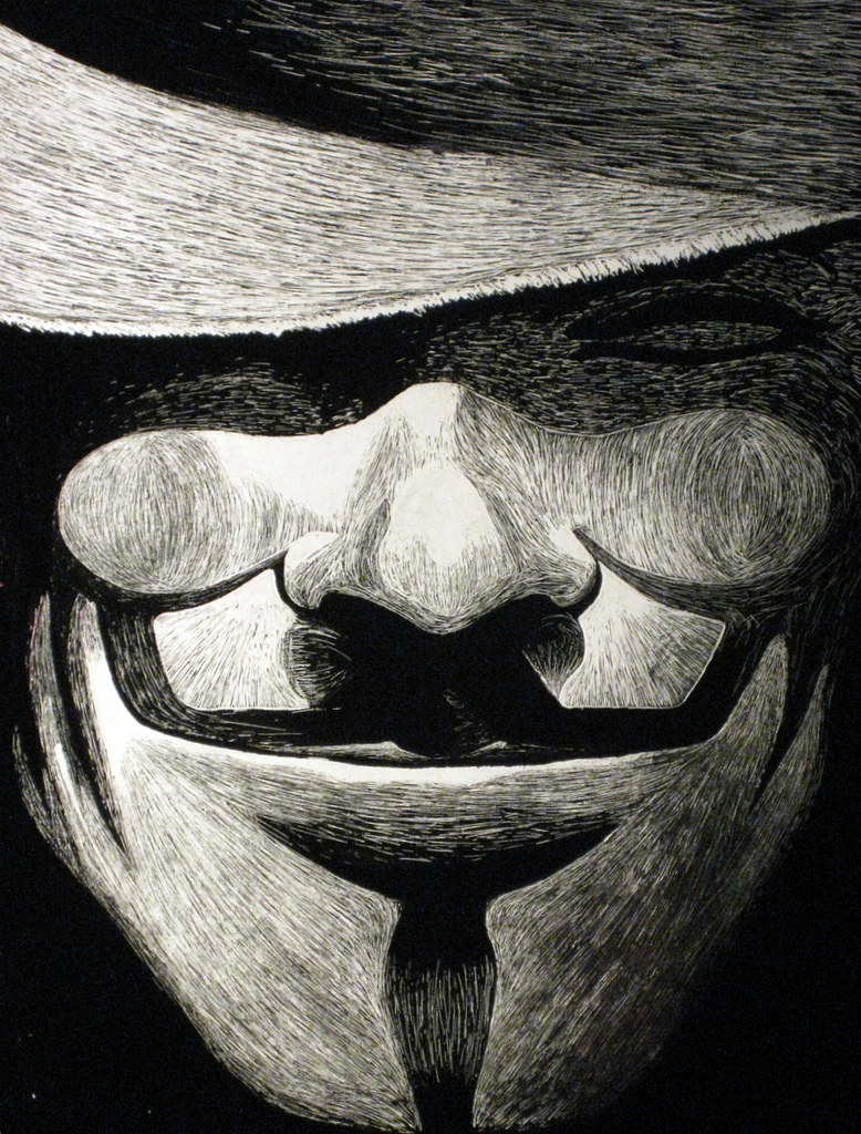 778x1024 V For Vendetta - Vendetta Drawing