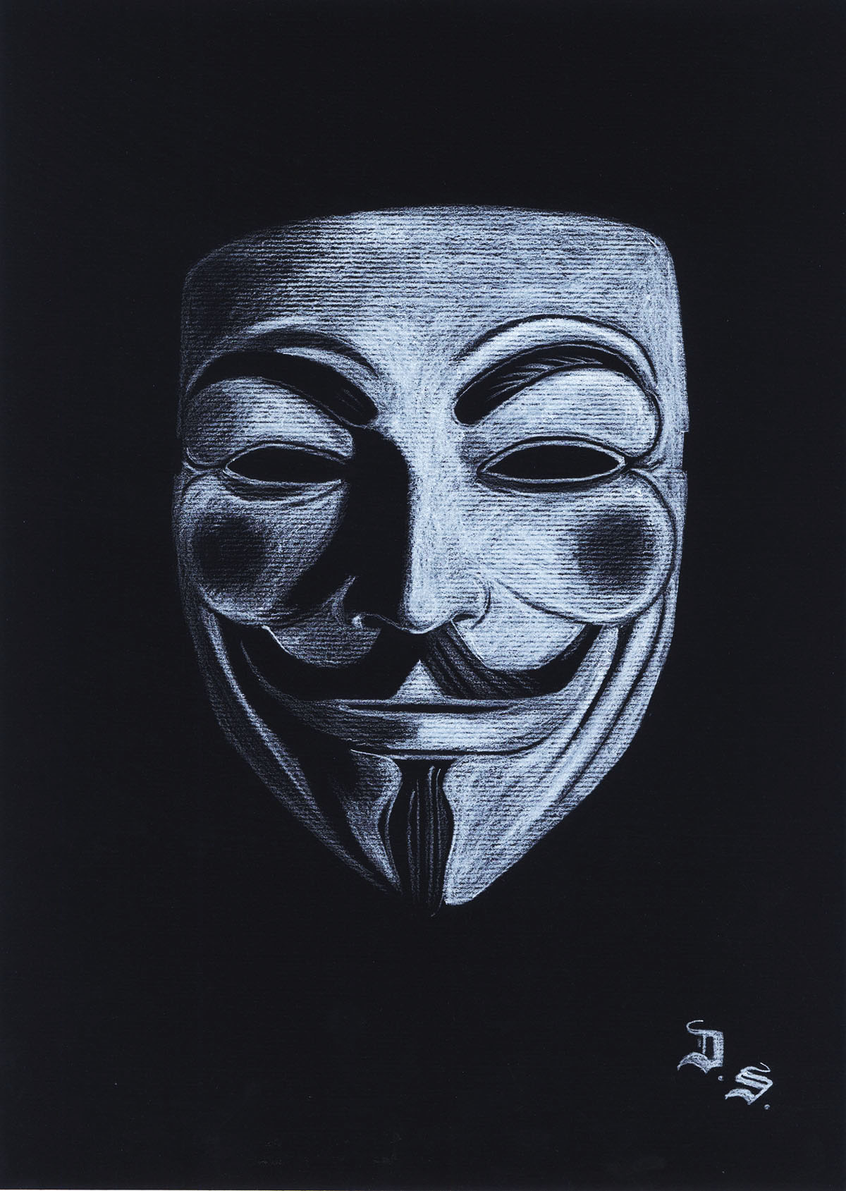 1200x1689 V For Vendetta - Vendetta Drawing
