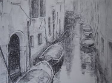 375x279 april in venice drawing - Venice Drawing