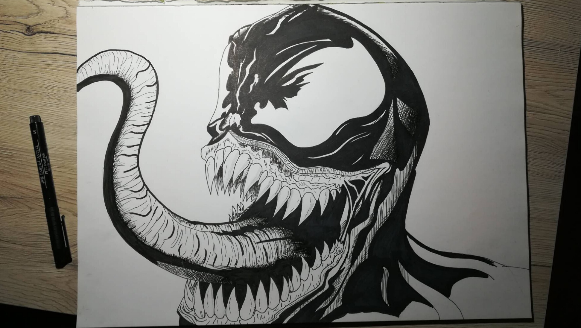 Venom Drawing at PaintingValley.com | Explore collection of Venom Drawing