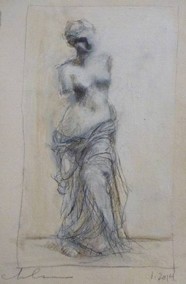 375x573 sold venus de milo drawing - Venus De Milo Drawing