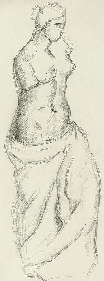 335x900 venus de milo drawing - Venus De Milo Drawing