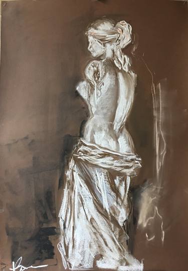 375x541 venus de milo, reinterpreting the past drawing - Venus De Milo Drawing