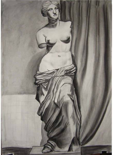 439x600 venus de milo sandra - Venus De Milo Drawing