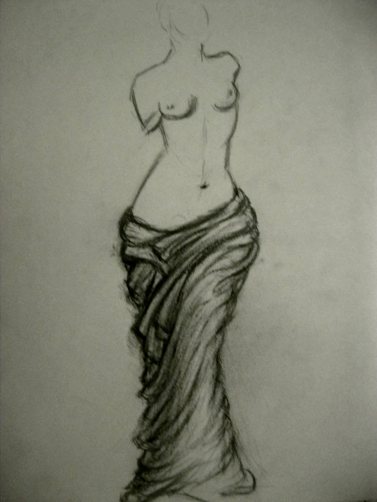 774x1032 venus de milo sketch - Venus De Milo Drawing