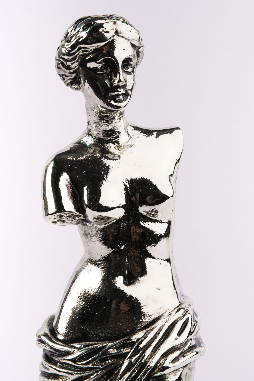 1000x1499 handmade silver plated venus de milo ancient hands - Venus De Milo Drawing