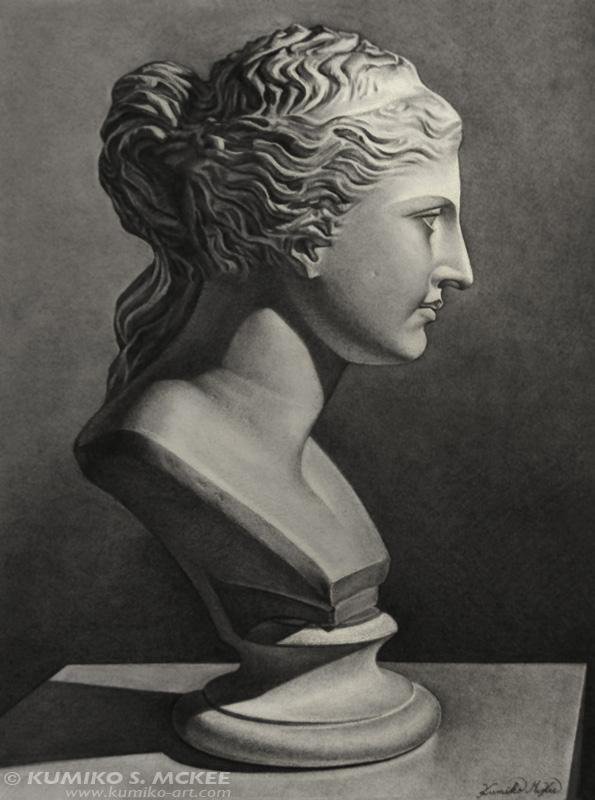 595x800 kumiko s mckee on twitter - Venus De Milo Drawing
