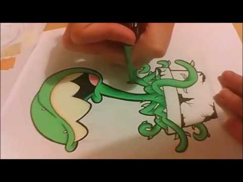 480x360 drawing a cartoon character venus fly trap - Venus Fly Trap Drawing