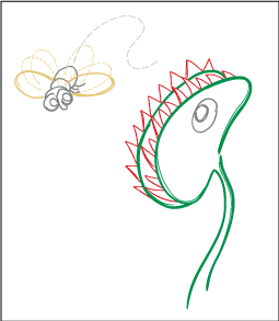 255x293 venus flytrap the undead idea - Venus Fly Trap Drawing