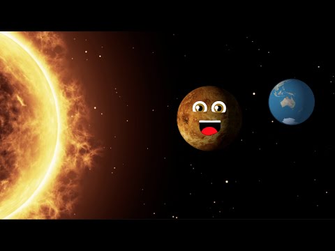 480x360 Planet Venus Song For Kidsvenus Song For Children - Venus Planet Drawing
