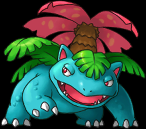 300x266 How To Draw Venusaur From Pokemon Step - Venusaur Drawing