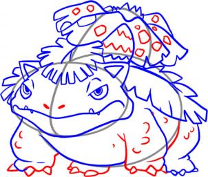 302x256 How To Draw Venusaur - Venusaur Drawing