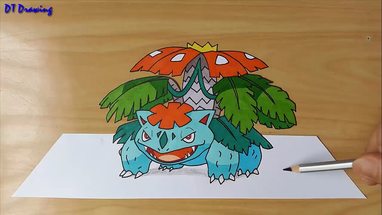 1280x720 Mega Venusaur Pokemon - Venusaur Drawing