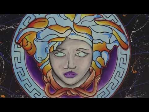 480x360 versace logo painting - Versace Logo Drawing