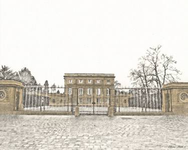 375x300 petit trianon, palace of versailles, france drawing - Versailles Drawing