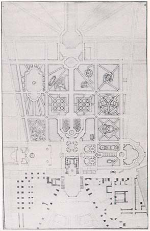 294x451 plans of versailles - Versailles Drawing