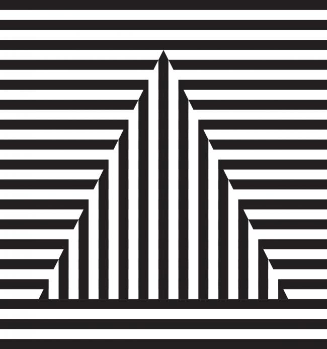 650x693 drawing vertical lines within triangle - Vertical Drawing