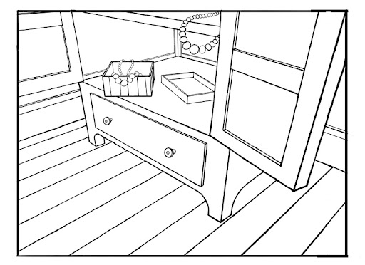 512x372 point perspective - Vertical Drawing