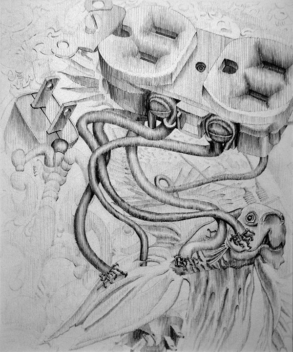 600x719 electric vertical line drawing on behance - Vertical Line Drawing