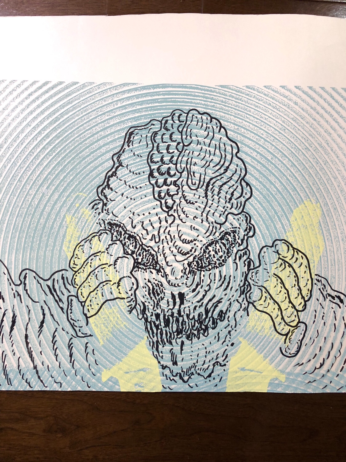 1124x1500 Vertigo Driver Tetsunori Tawaraya - Vertigo Drawing