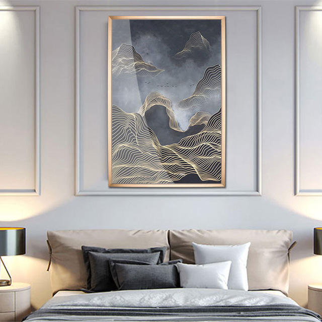 640x640 Chinese Landscape Painting, Decoration, Verve, Crystal, Porcelain - Verve Drawing