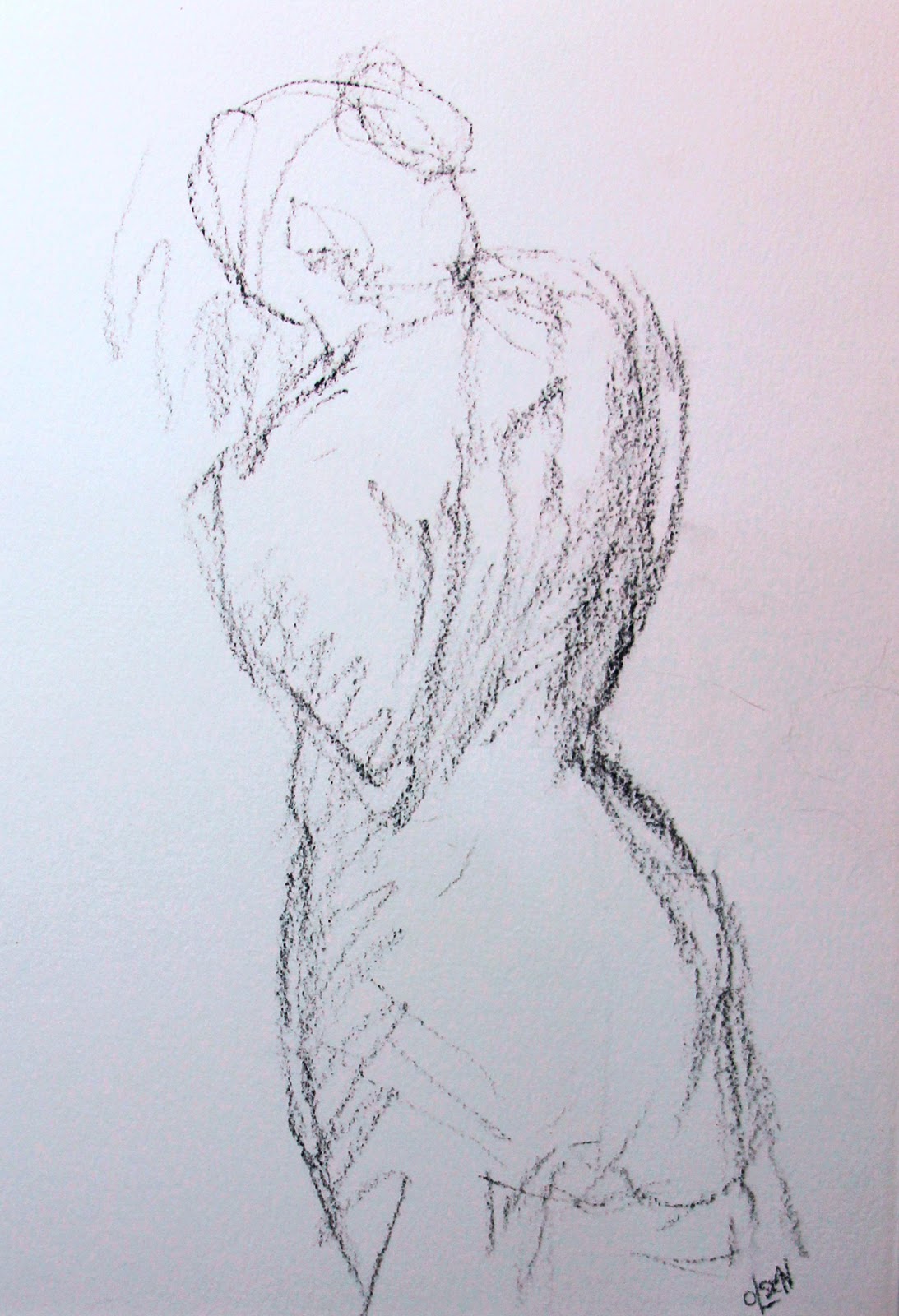 1093x1600 What Is Gesture - Verve Drawing