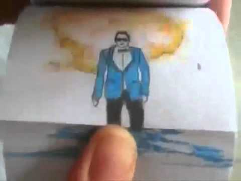 480x360 Psy Gangnam Style Moving Drawing Very Cool Stuff - Very Cool Drawings