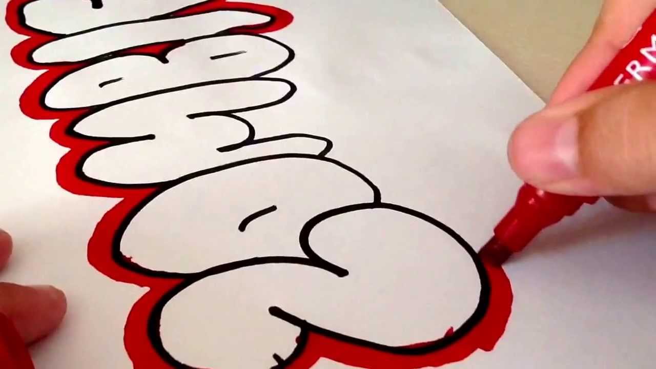 1280x720 Very Cool And Easy Graffiti - Very Cool Drawings