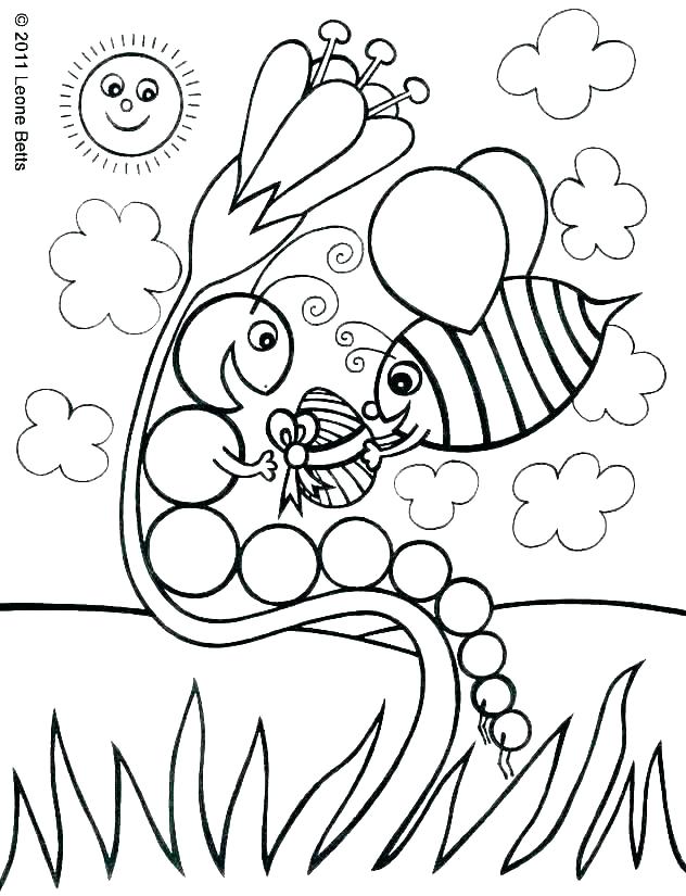 Very Hungry Caterpillar Drawing at PaintingValley.com | Explore ...