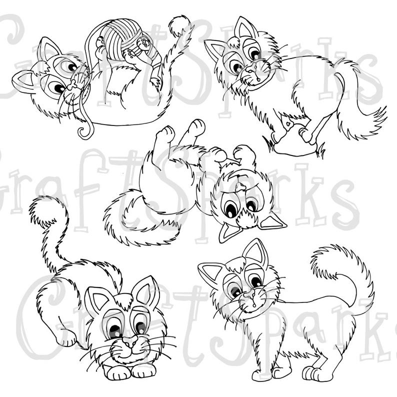 794x794 Cuddly Cat Clip Art Cats Cartoon Animal Shelter Vet Etsy - Vet Drawing