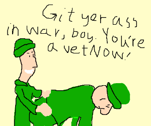 300x250 Horray I'm A Vet! Draw Something To Celebrate! Drawing - Vet Drawing