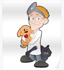 210x230 Veterinarian Drawing Posters Redbubble - Veterinarian Drawing