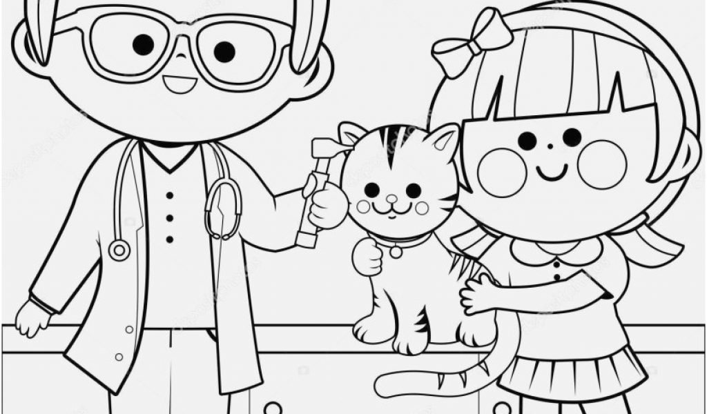 56 Top Coloring Pages Veterinarian Pictures