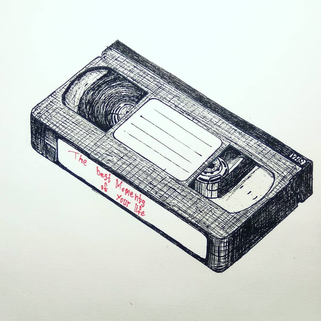 Vhs Drawing at Explore collection of Vhs Drawing