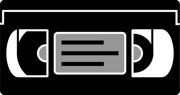 594x312 aj simple vhs tape clip art free vector in open office drawing - Vhs Drawing