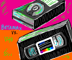 300x250 betamax vs vhs drawing - Vhs Drawing