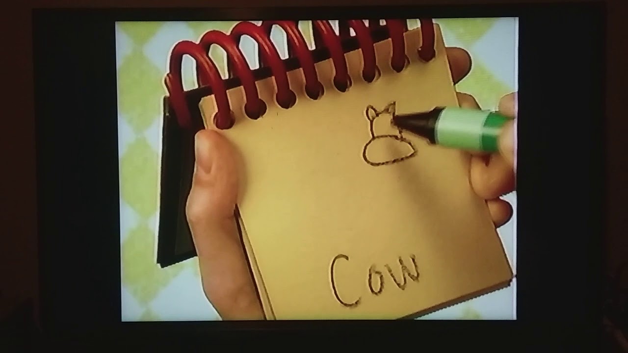 1280x720 blue's clues - Vhs Drawing