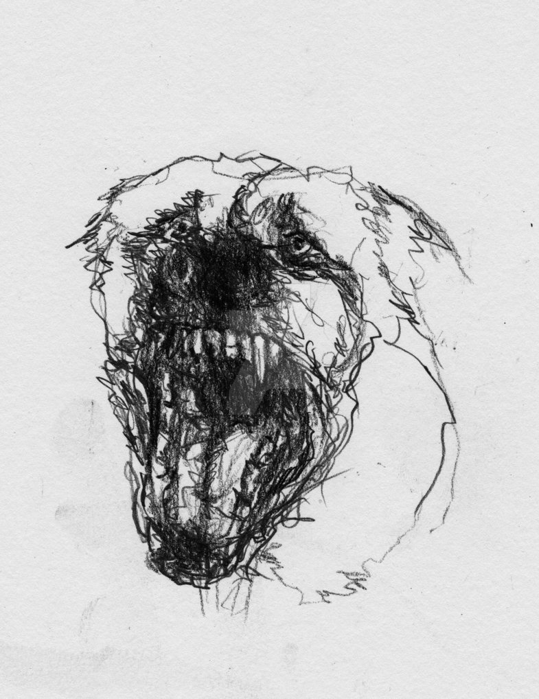 785x1018 Vicious Dog - Vicious Dog Drawing