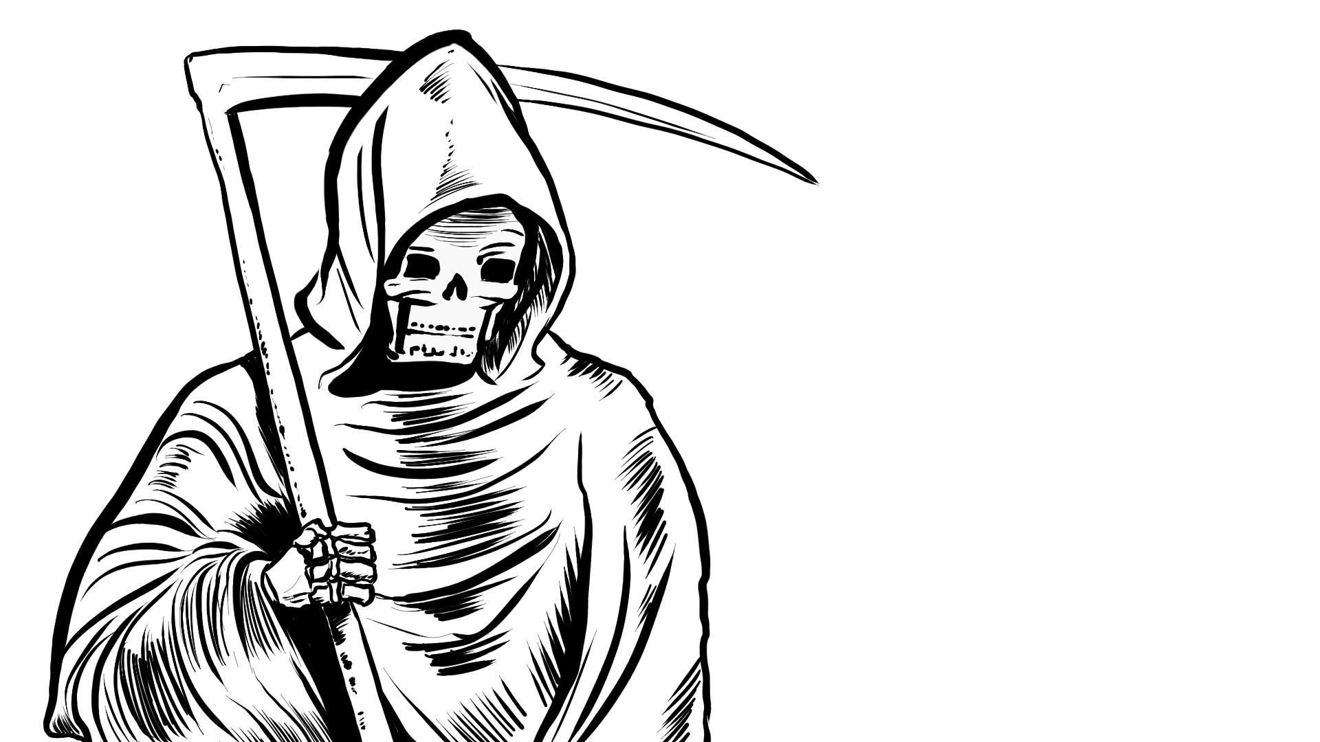 1920x1080 Vicious Dog Png Black And White - Vicious Dog Drawing