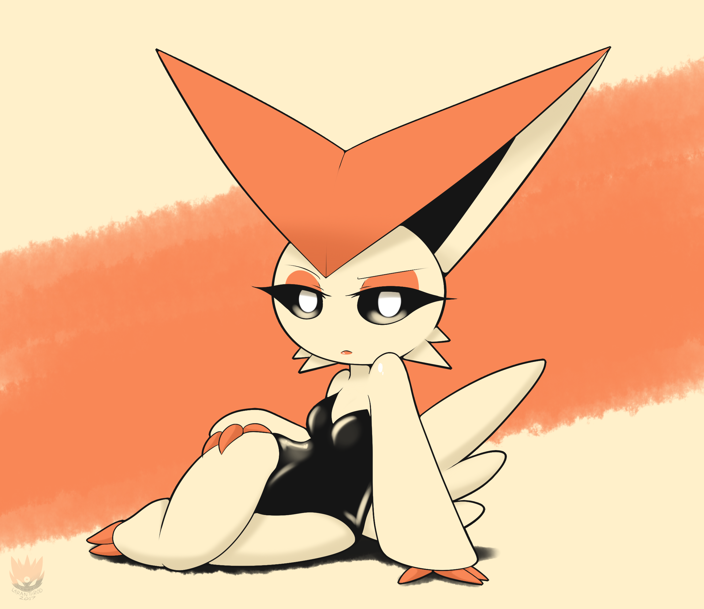 2300x1989 Victini - Victini Drawing
