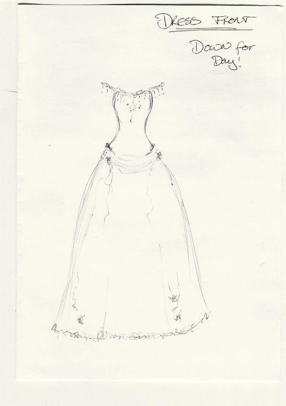 560x794 Victorian Dress Drawing Bound - Victorian Dress Drawing