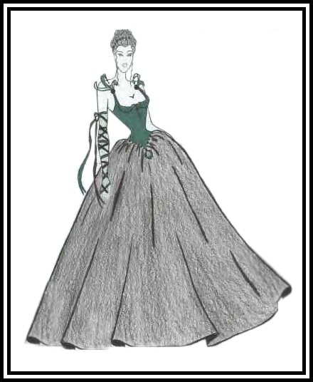 Victorian Dress Drawing At Explore Collection Of