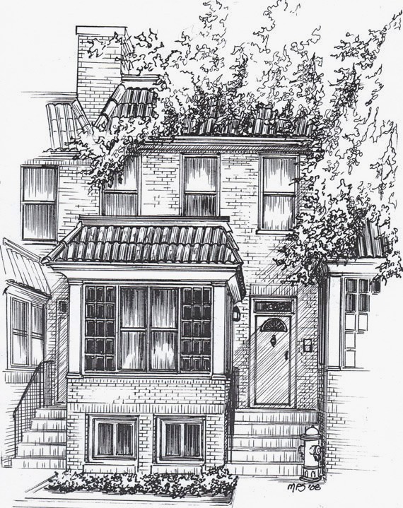 570x719 Miraculous Victorian Mansion Isometric - Victorian House Line Drawing